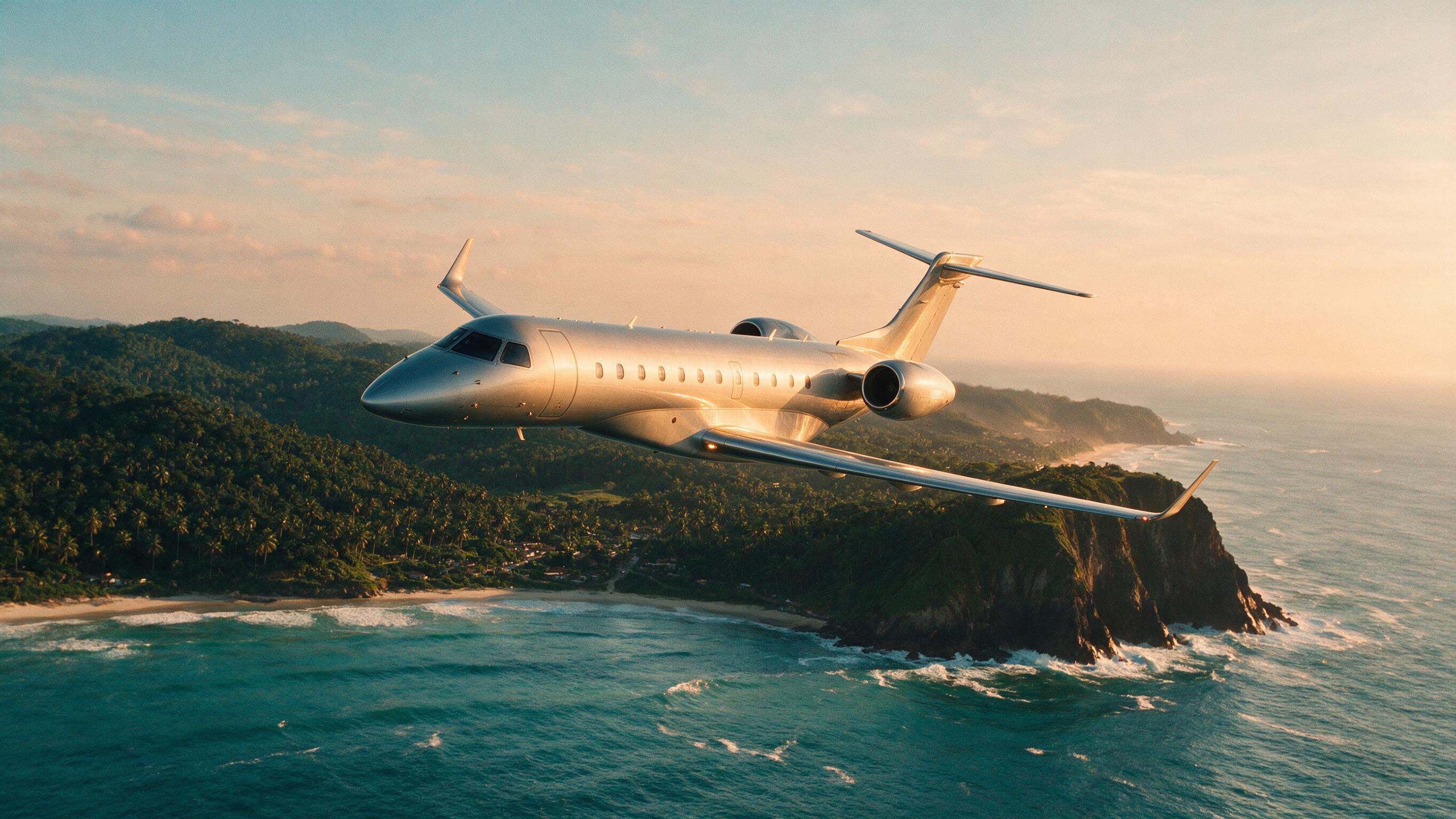 Embraer Legacy 650E exterior