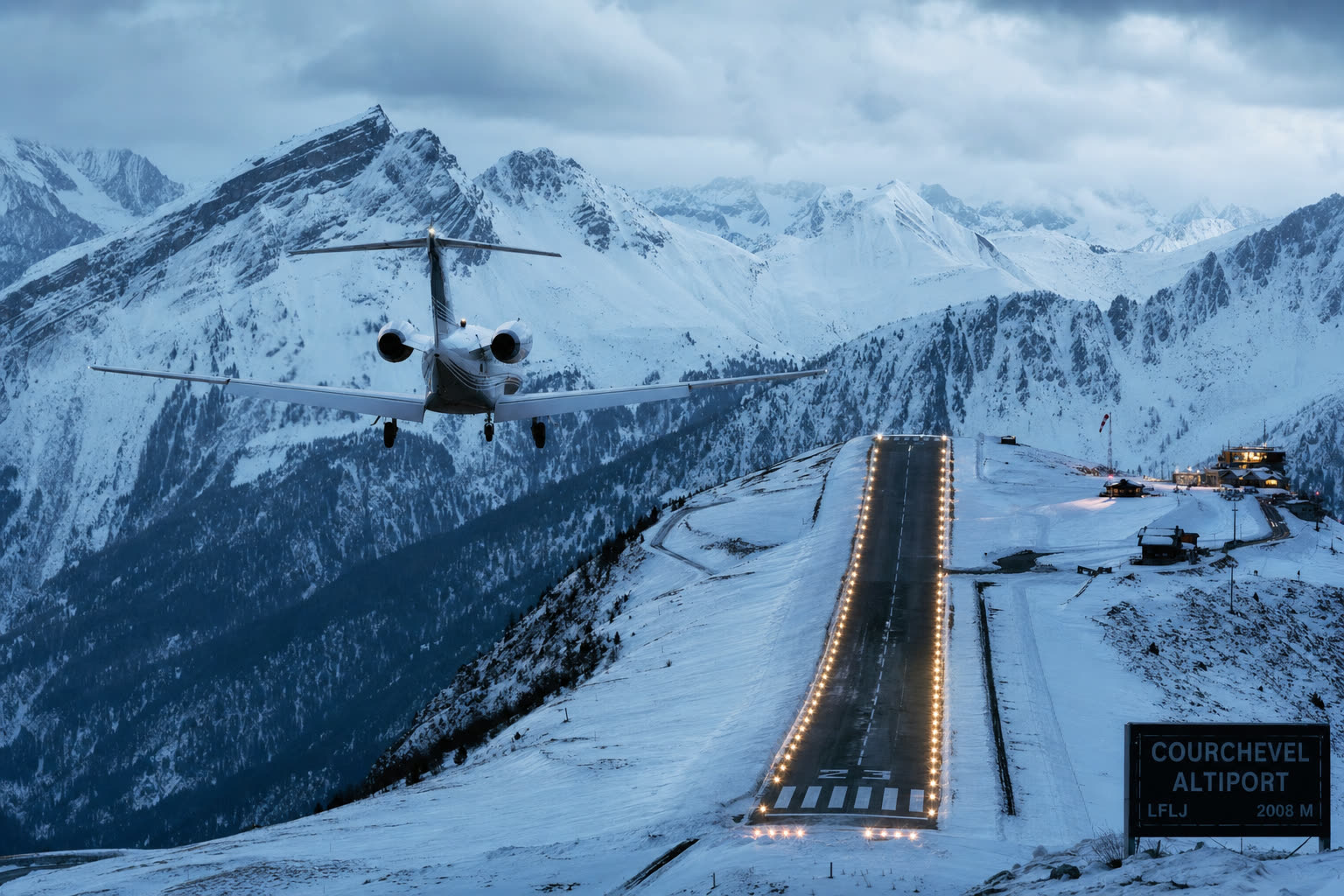 Courchevel Altiport: The Hardest Legal Runway in Europe, Explained in 90 Seconds