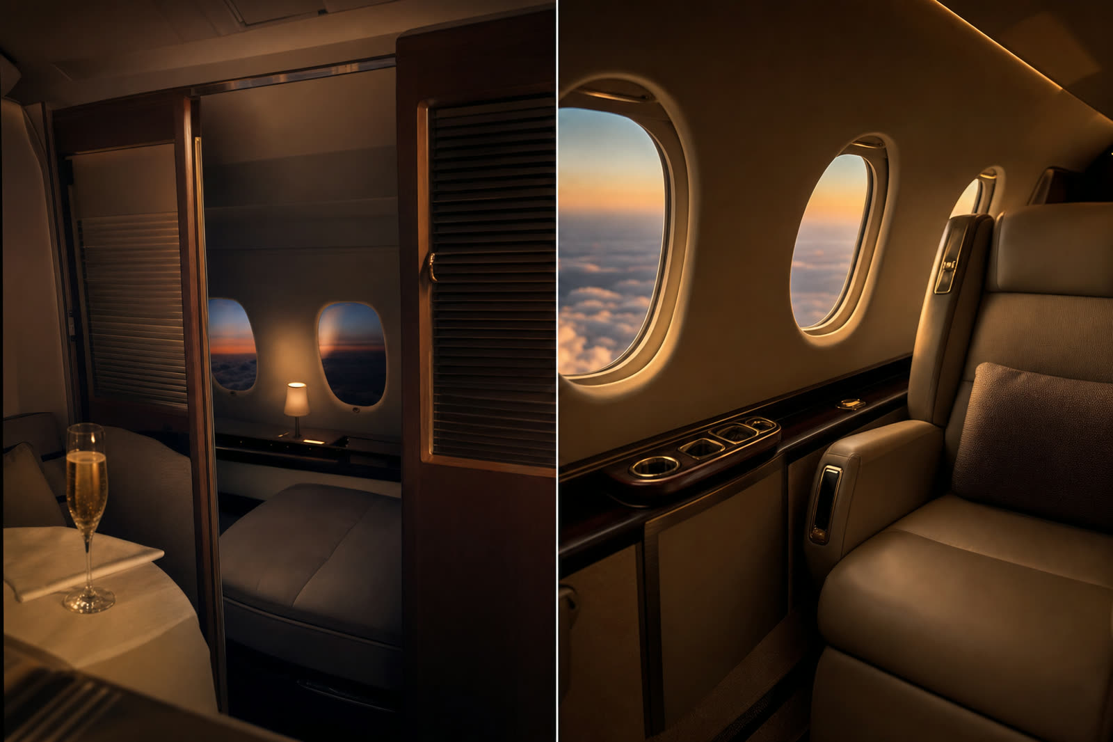 Private Jet vs First Class: The Real Numbers on DXB-JFK and SIN-LHR in 2026