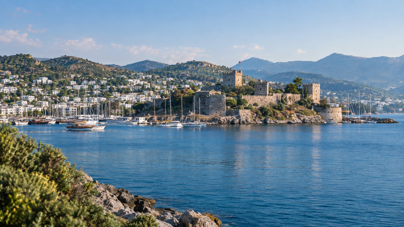 Atmospheric illustration of Bodrum