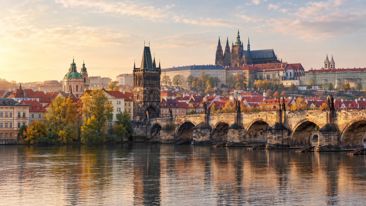 Atmospheric illustration of Prague