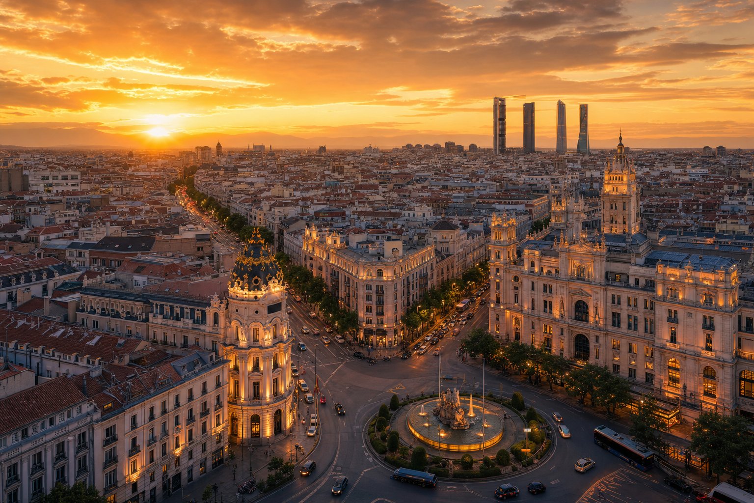 Madrid private jet charter
